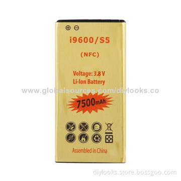 7500mAh Mobile Phone Battery with NFC for Samsung Galaxy S5New